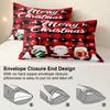 3Pcs/Set Christmas Reindeer Snowman Bedding Set Includes 1 Duvet Cover And 2 Pillowcases Soft And Skin-Friendly