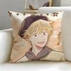 popular anime Skip and Loafer Cushion Cover Soft & Easy-Wash Pillow Case – Versatile for Couch, Bed, Travel and Office