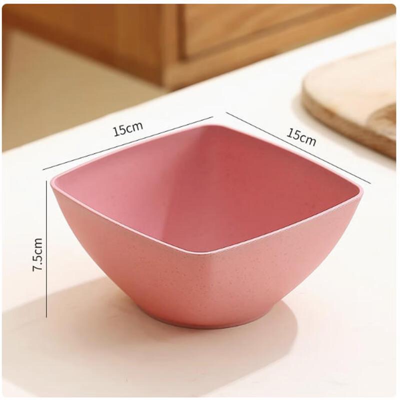 Saint Bile Disposable Deep Square Bowls and Chopsticks