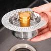 Stainless Steel Sink Leak Stopper Anti Odor Kitchen Anti-Clogging New Kitchen Sink Drain Strainer