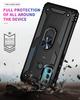 Für Moto G60 Fall Abdeckung Stoßfest Bumper Shell Robuste Militärische Rüstung Halter Magnet Telefon Fall für Motorola Moto G60 G 60