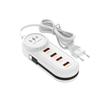 Multi-Port Android Charger with Dual USB & Type-C Power Strip