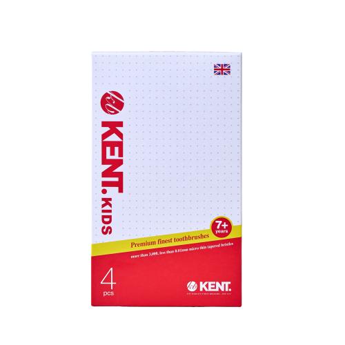 Kent Kids Toothbrush Ultra-fine Bristle 4-Pack