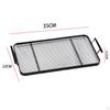 Decorative Tray with Handle Clear Acrylic for Tea dessert Ottoman