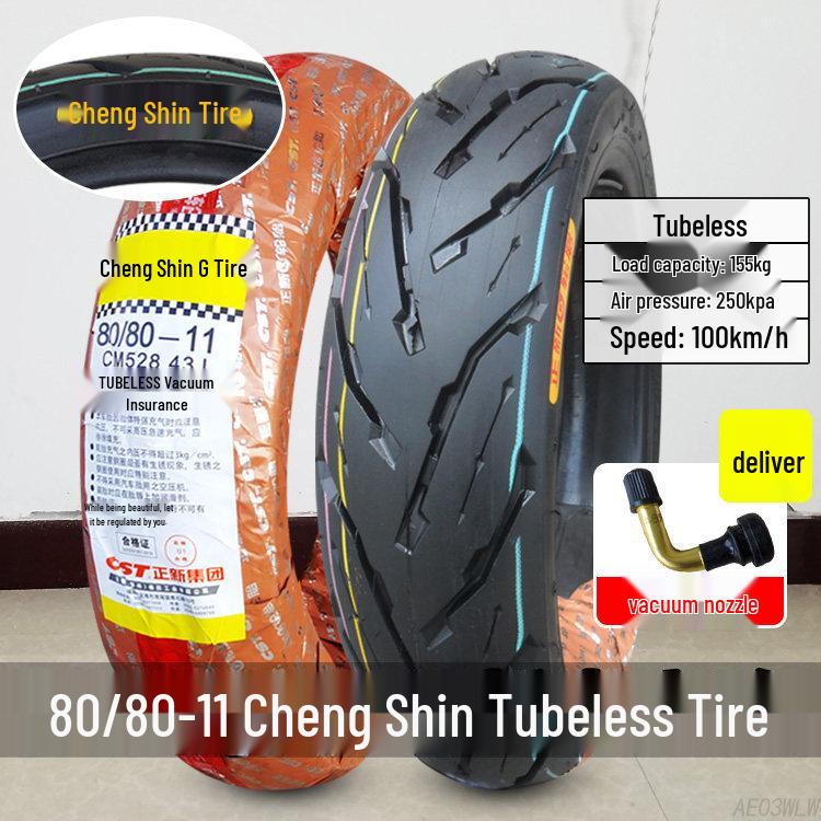 Zhengxin Electric Vehicle & Motorcycle Tire 90/80-11, 110/70-100 Vacuum Tire for Road Riding