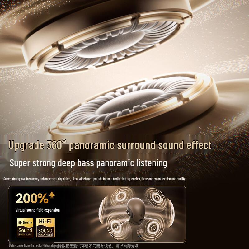 Lingchen Open-Ear Clip-On Bone Conduction Sports Bluetooth Headphones