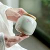 Chinese Handmade Orchid Pattern Tea Caddy Ceramic Sealed Tea Jar Coffee Candy Spices Containers Tea Boxes Storage Tank Teaware