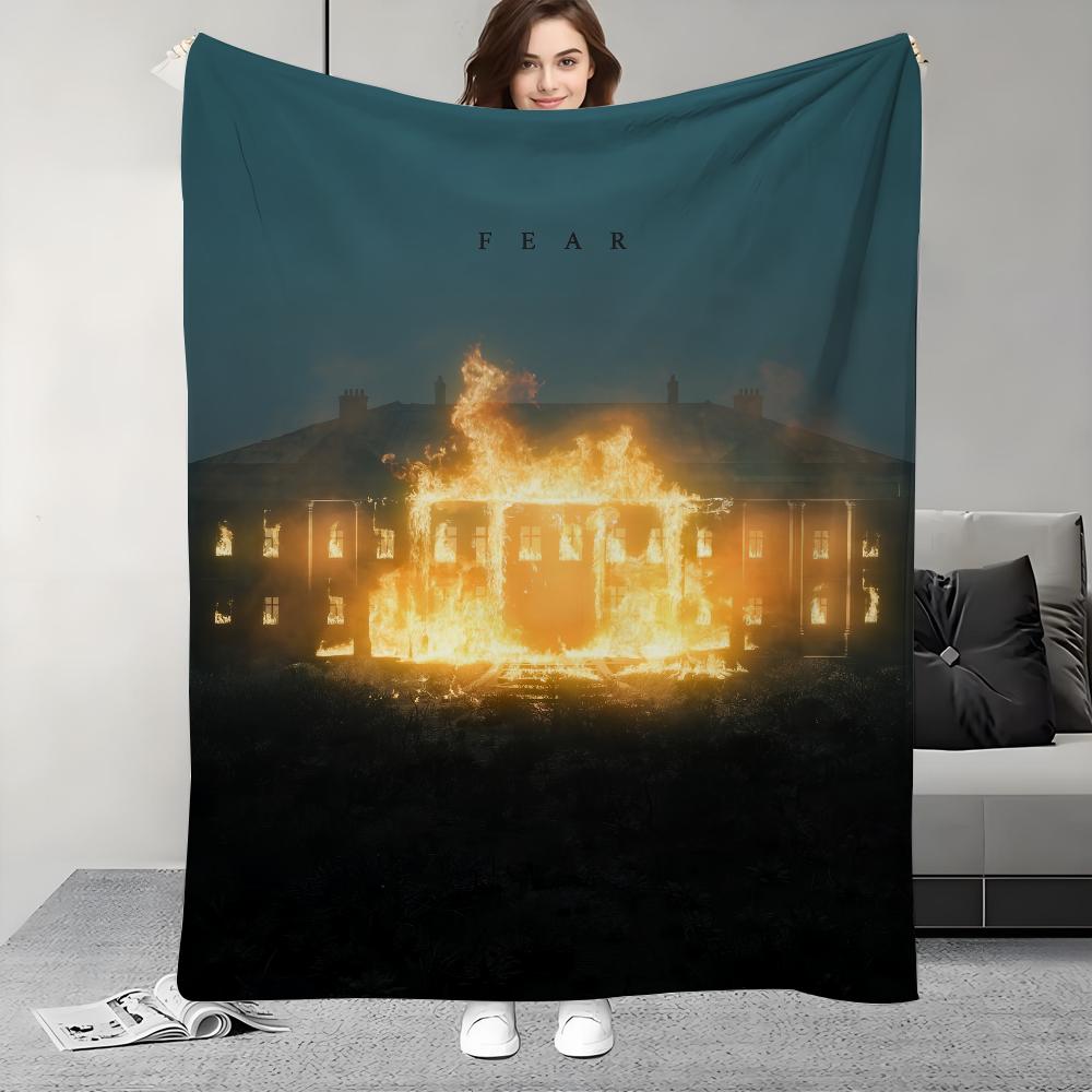 

NF FEAR Rapper Blanket Design Lightweight For Dorms, Naps, Living Room, Office,Sofa,All-Season 80x60in