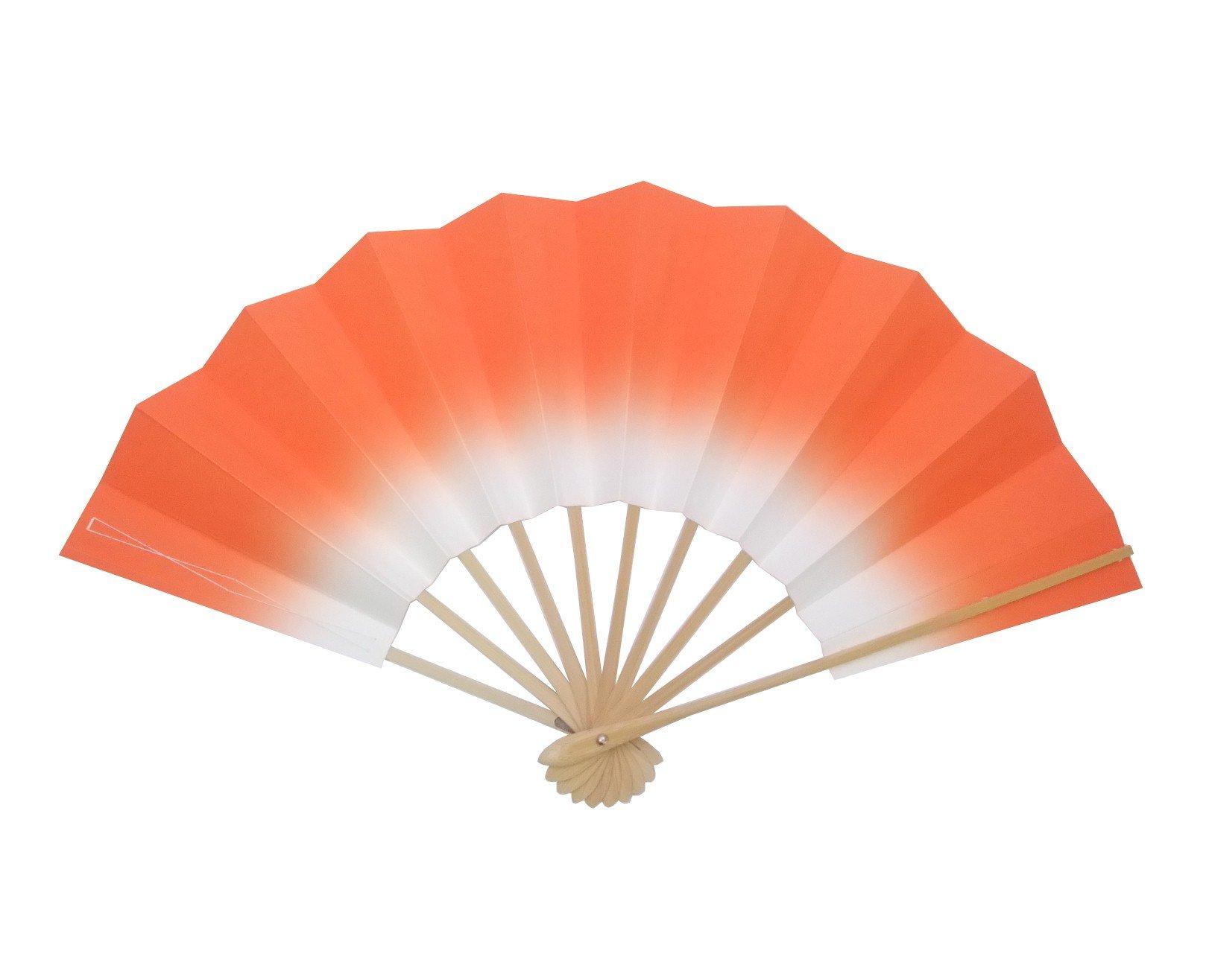 

Kimono Bokashi Dance White 9 5 minutes Made in For dances and festival dances [Asakusa City] Fan, Bamboo, cm, [Red, Japan] lessons,