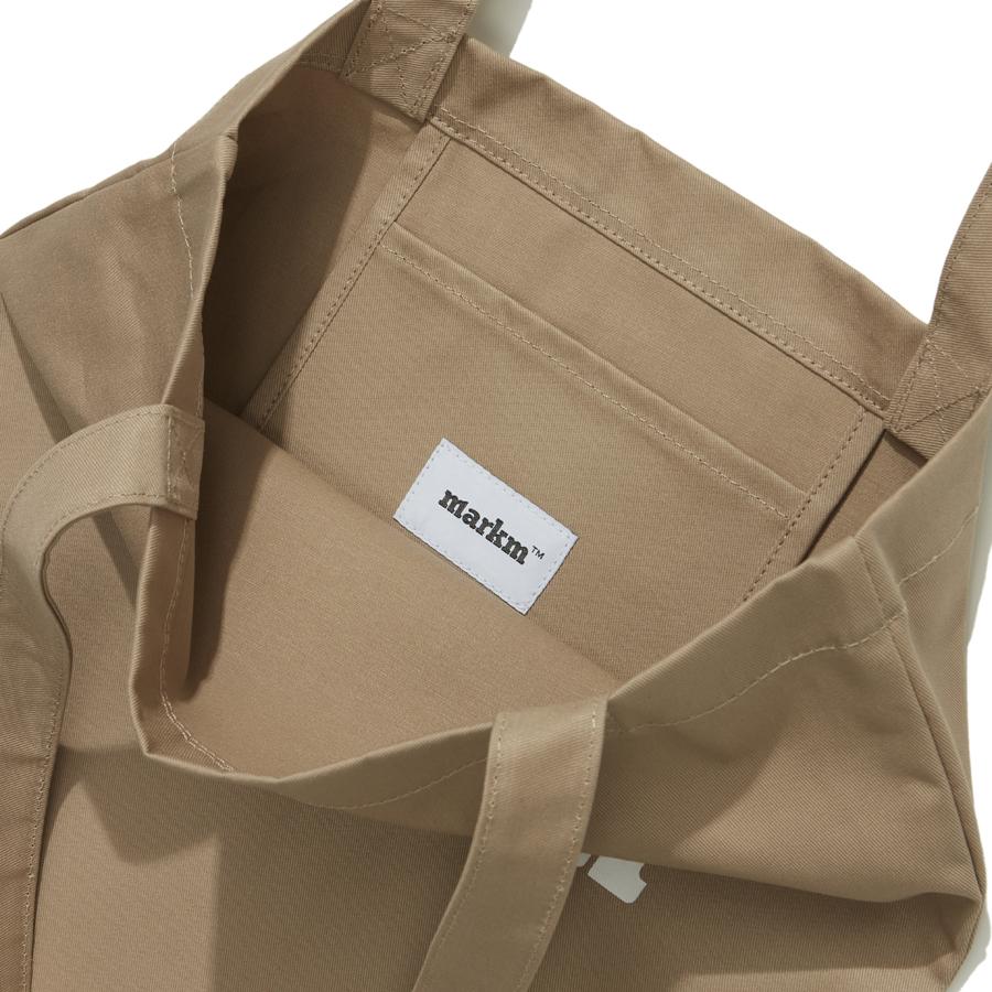 Markm Basic Logo Twill Eco Bag Beige (Mhagh0705)