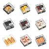 Scale Scene Model Photo Props Simulation Food Doll Accessories Dollhouse Cake Miniature Boxed Bread