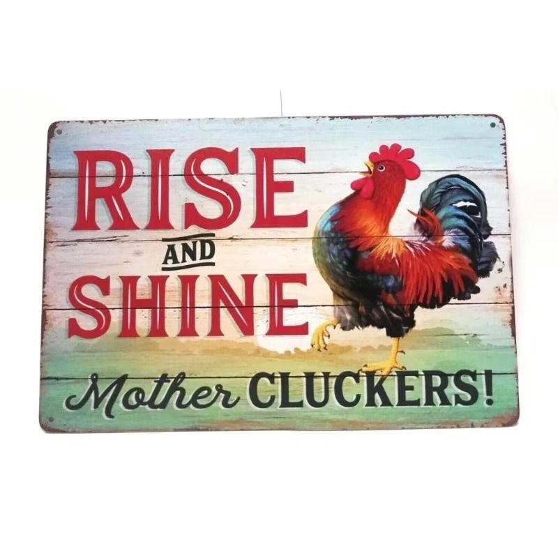 Vintage Metal Tin Sign Wall Art Poster Plaque 20x30cm