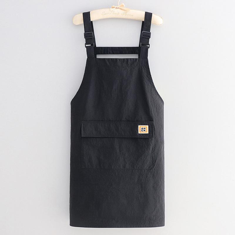 Personalized Waterproof Kitchen Apron: Oil-Proof, Stylish Waist Apron with Logo for Catering & Young Vibe Workwear