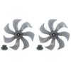 For 14-inch Standing Fan Premium Fan Blade 14-inch Fan Blade Office 14-inch 355mm High-temperature Resistance Lightweight