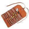 PU Roll Portable Pouch Tool Bag Wrench Tool Foldable Spanner Hammer Camping Pocket Storage Bag Tool Accessories