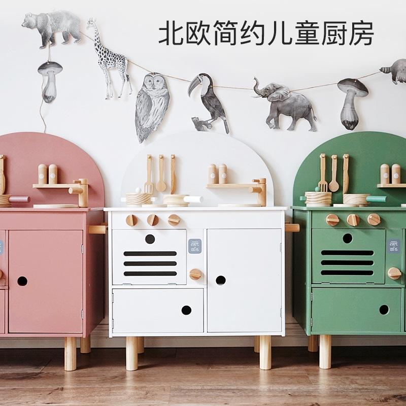 Simulation Play House Simulation Kitchen Children Role Play Cooking Doll Small Stove Kitchen Toys