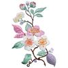 1Pcs Jacket Jeans Craft Accessories Flower Embroidery Patch Iron On Elegant Patches For Clothes Bags DIY Embroidered Stickers
