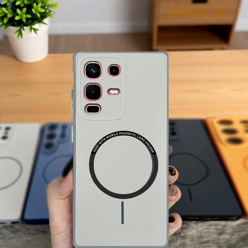 Pentru husă Infinix Note 50s Husa telefon Infinix Note 50X Husa Infinix Note 50 Pro+ Note 50 Husa Colorată magnetică din silicon dur Husa spate