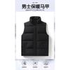 Men S Hooded Pullover Striped Thick Casual Sleeveless Vest