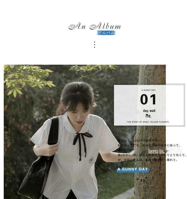 Taiwan Schuluniform Set: JK Stil Weißes Hemd & Akkordeonfalten für High School/College Sommerabschluss.