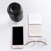 10Pcs Suede Glasses Cleaner Cloth Letter Sunglasses Cleaning Wipes Lens Cleaner Cloth  Computer