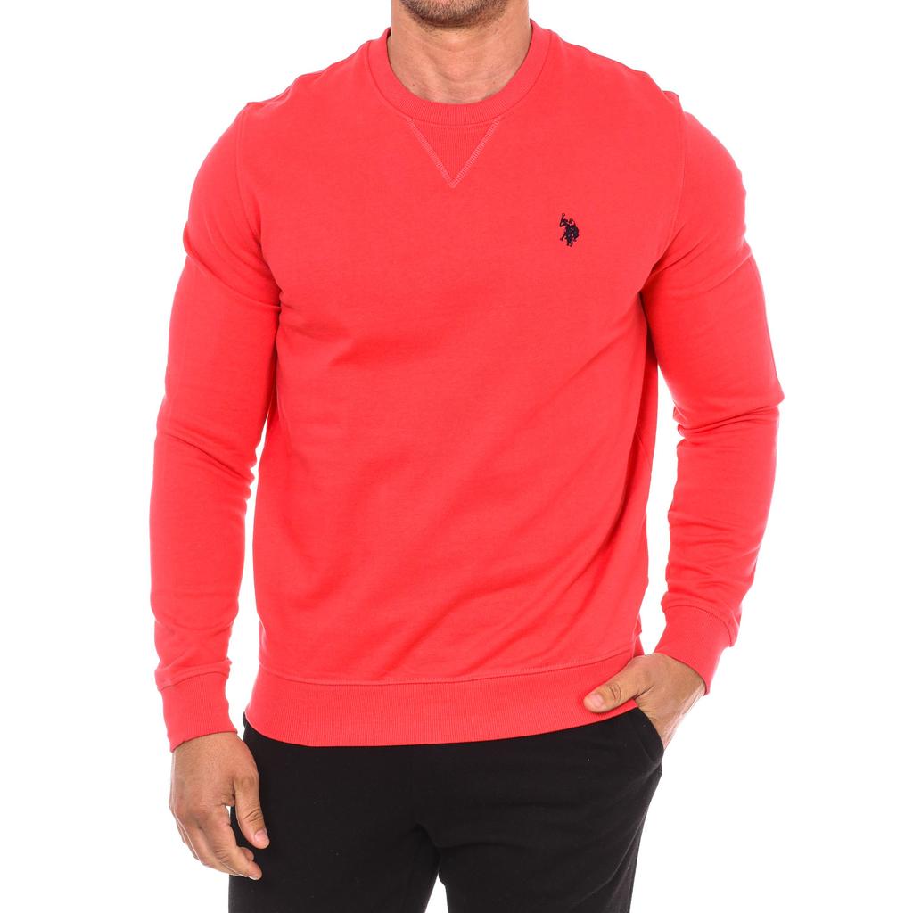 Men's Long-Sleeved Crew Neck Sweatshirt 67932