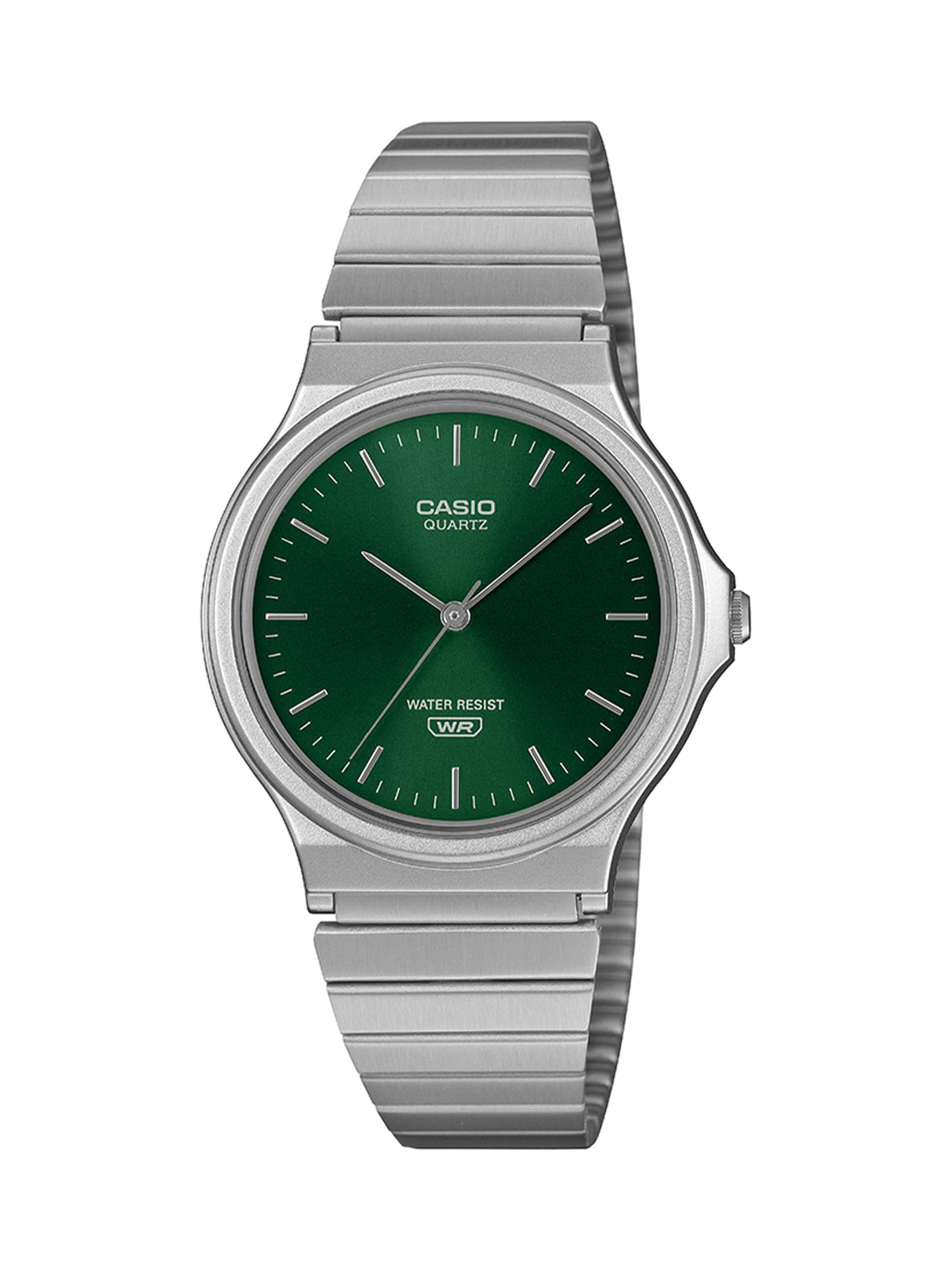 Casio Collection Wristwatch MQ-24DA-3AJF Men s Deep Green Silver