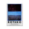 Mark Rothko Exhibition Poster Blue Pink Yellow Art Print Yayoi Kusama Vintage Museum Wall Picture Abstract Painting Home Decor