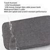 Electronics Organizer Waterproof Travel Storage Pouch Portable Polyester Bag for Data Lines Cord Charger Power Bank