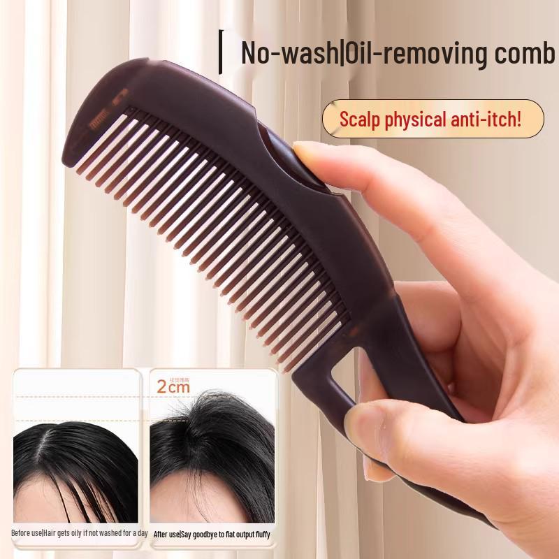 Portable Anti-itch Dandruff Control Massage Comb with Oil Removal