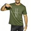 Man Teeshirt Black Cotton Tshirt Lineage Logo On Black Brand Unisex Tshirt Classic Breathable Short Sleeve Shirt
