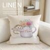 Cute Bokko Hedgehog Cushion Cover Pillowcase Set Pcs x x Breathable Washable Sofa Cushion Cover