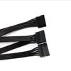 SATA 15Pin 1 to 5 SATA 15Pin Hard Drive Power Supply Splitter Cable Cord for DIY PC Sever 15-pin SATA power 60CM