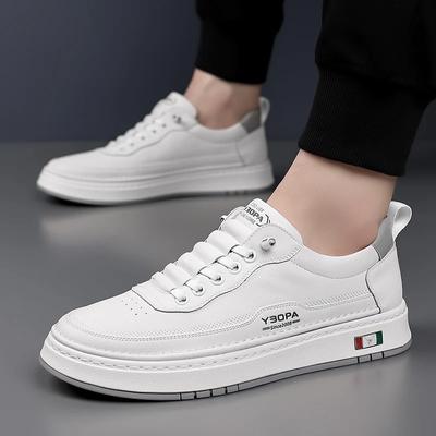 Fashion Outdoor New Arrival Mens Sneakers Male Lace-Up Shoes Leather Fashion Oxfords Shoes Men Handmade Male Comfortable Casual Shoe