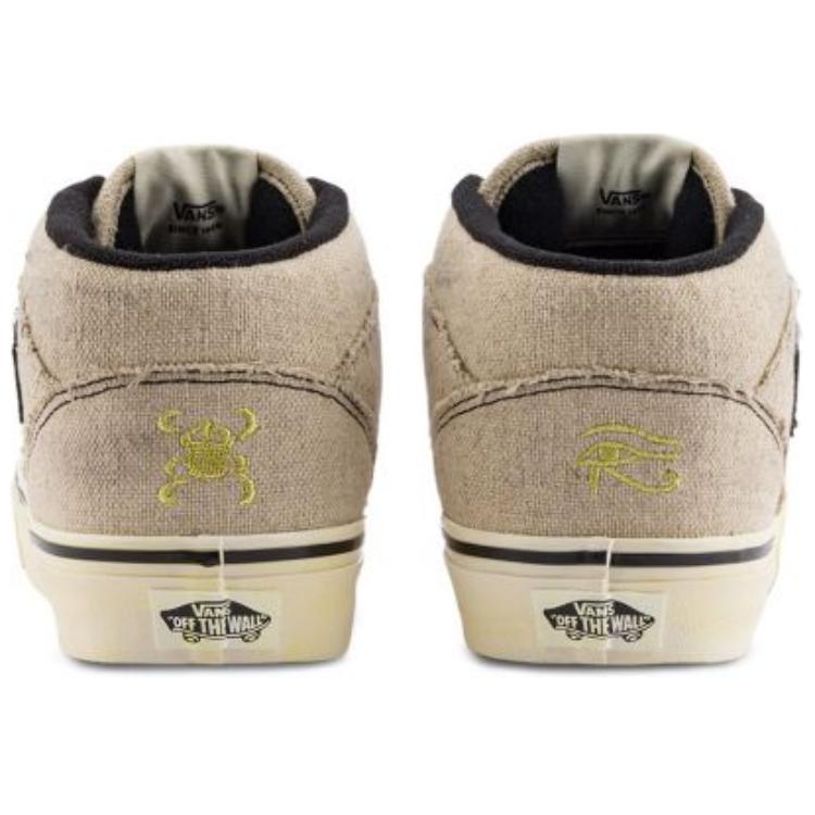 Vans Comfortable Versatile Low-Top Skate Shoes Unisex sneaker Light-Brown VN000CMUEBS