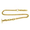 Stainless Steel Hip Hop Cuban Link Chain for Women Men T bar Toggle Clasp Long Chain Pendant Charm Choker Necklace Party Jewelry