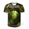 Ayreon Band T-shirt Casual Stampata 3D Uomo Donna Hip Hop Harajuku Stile Top Moda