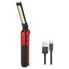 ABGR-LED Work Light Handheld Flashlight, Rechargeable Magnetic Inspection Lamp Grill Light With Magnetic Base