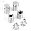 4pcs Stainless Steel Advertising Sign Fixing Screws Hollow Glass Standoff Pin (19*30mm)