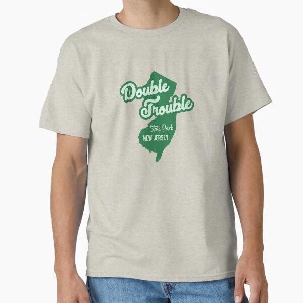 Double Trouble State Park New Jersey Classic Ts Made In Usaaus Tshirt S2xl S