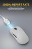Mysz do gier DAREU A950PRO 4K bezprzewodowa 55g Ultra lekka bezprzewodowa Czujnik PAW3395 26000DPI Możliwość podłączenia Szybkie ładowanie z odbiornikiem 4000Hz Rok