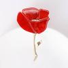 Fashion Classic Big Flower Brooch Pin Temperament Rose Brooch Corsage Fashion Design Gift For Men Women Clothing Accessories