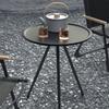 Outdoor Camping Table With/Without Lamp Stand Adjustable Telescopic Dining Table Abs + Steel Pipe For Camping Bbq Picnics