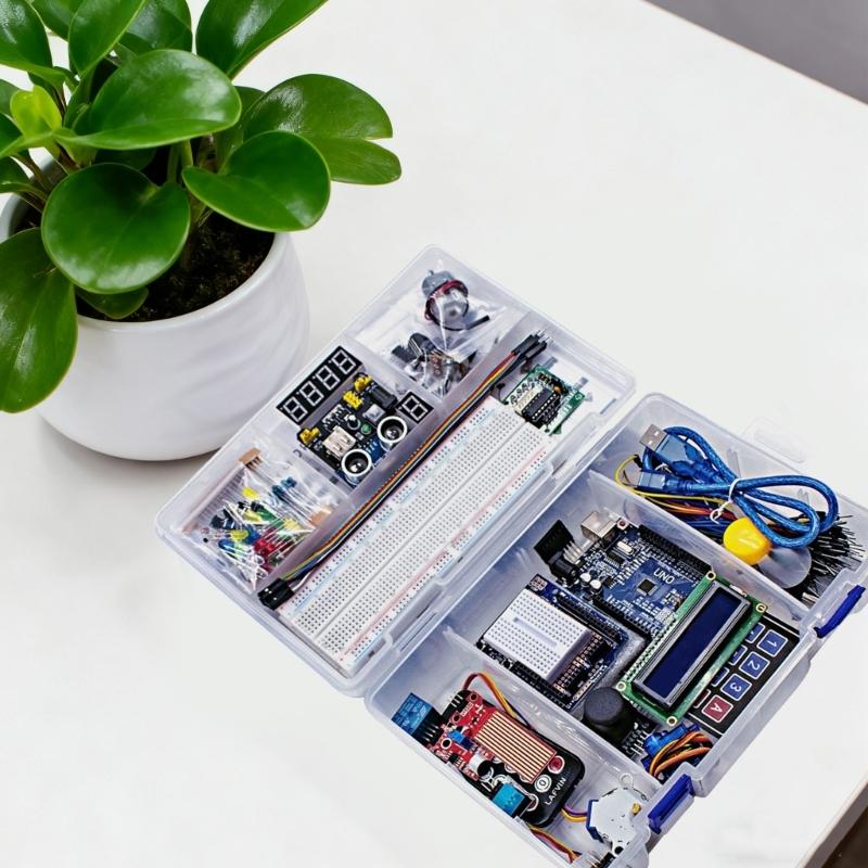 Super Starter Set including 1602 IIC Test Board Jumper Wire Set for Improved Development Board Tutorial
