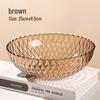 Wave Pattern PET Fruit Plate