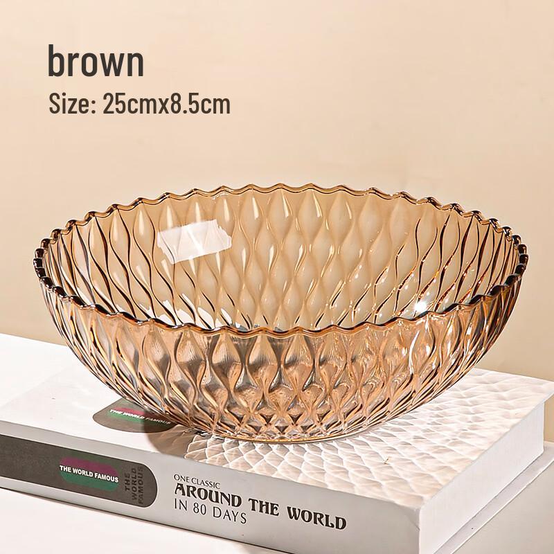 Wave Pattern PET Fruit Plate