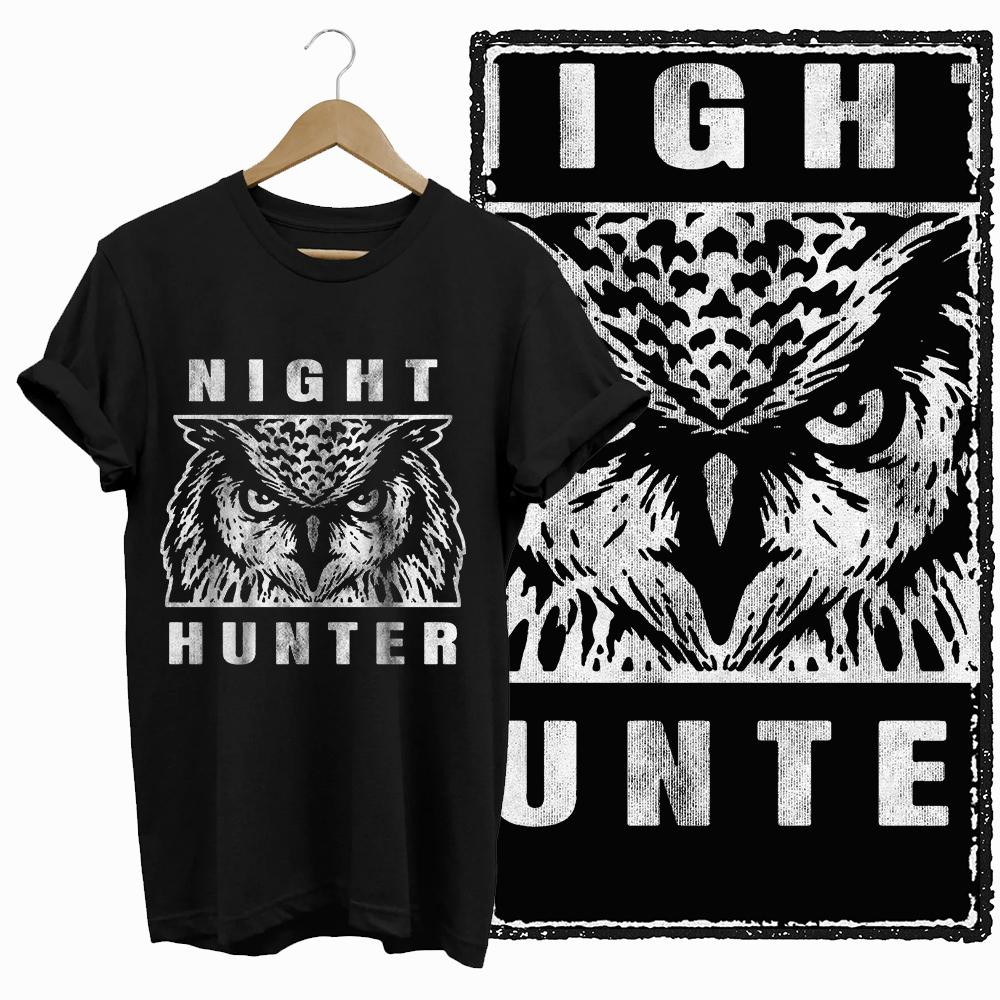 Coolmind DB 100% Cotton owl Print Exclusive Graphic women T shirt Cool BLACK women tshirt big size tshirt for women tee shirt