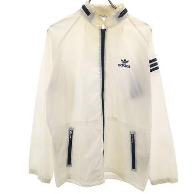 Adidas 70s Vintage Descente Nylon Jacket Ivory Men's Used