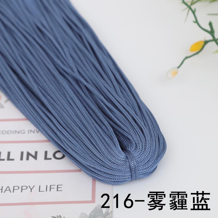 Croșetare Fir Gol Cordon de Nailon Fir de Tricotat Mătase Lucios Linie de Croșetat pentru DIY Covoraș Pălării Genți Pantofi Artizanat