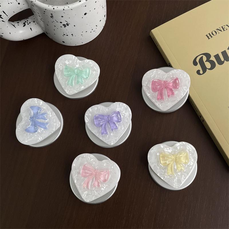 Jelly Bow New Model MagSafe-Compatible Magnetic Bracket: Strong Adsorption, Retractable Airbag Desktop Stand